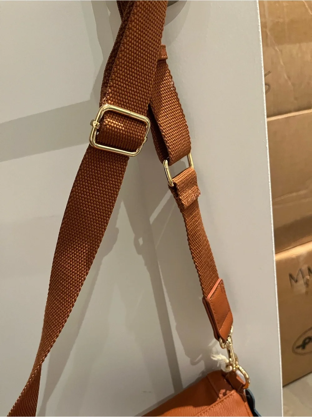 Universal Thread Tan Woven Crossbody Bag